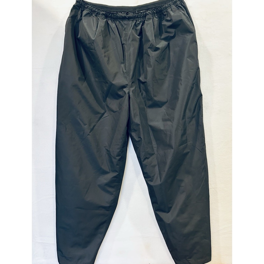 Forresters Waterproof Packable Drawstring Rain Golf Pants (Men's XL) Black‎